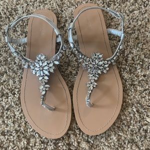Jeweled Sandals size 8